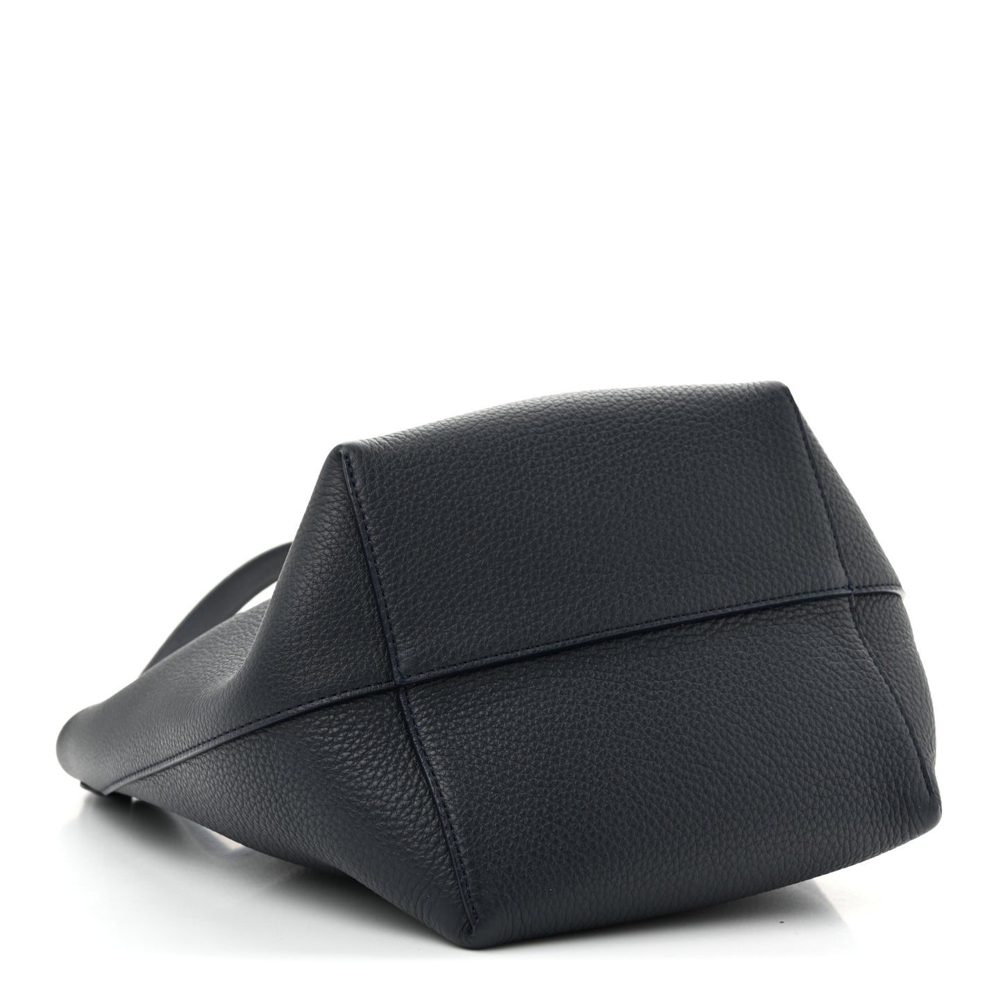 Grained Calfskin Medium N/S Park Tote Marine