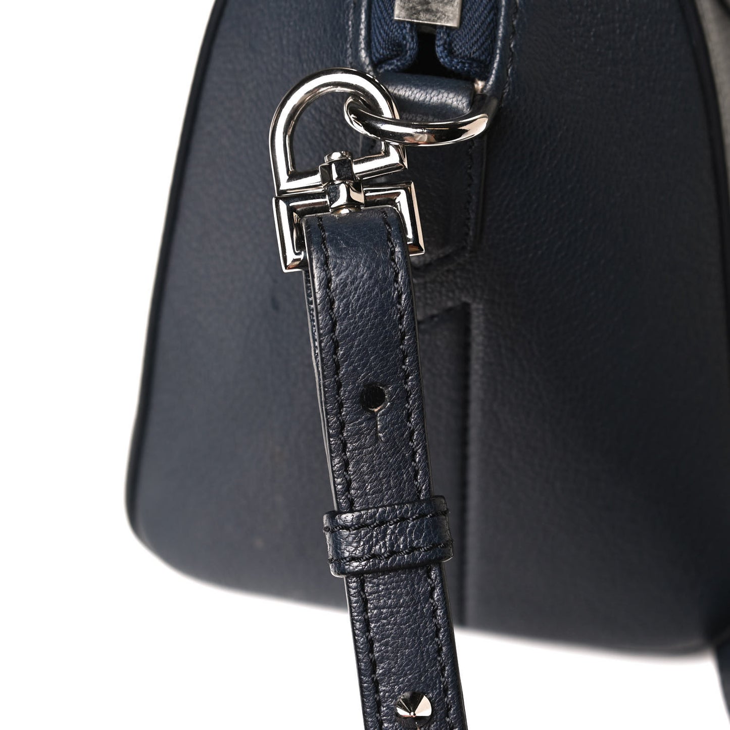 Sugar Goatskin Mini Antigona Night Blue