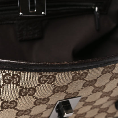 Gucci Monogram Bamboo Bullet Bag Dark Brown 15 of 15