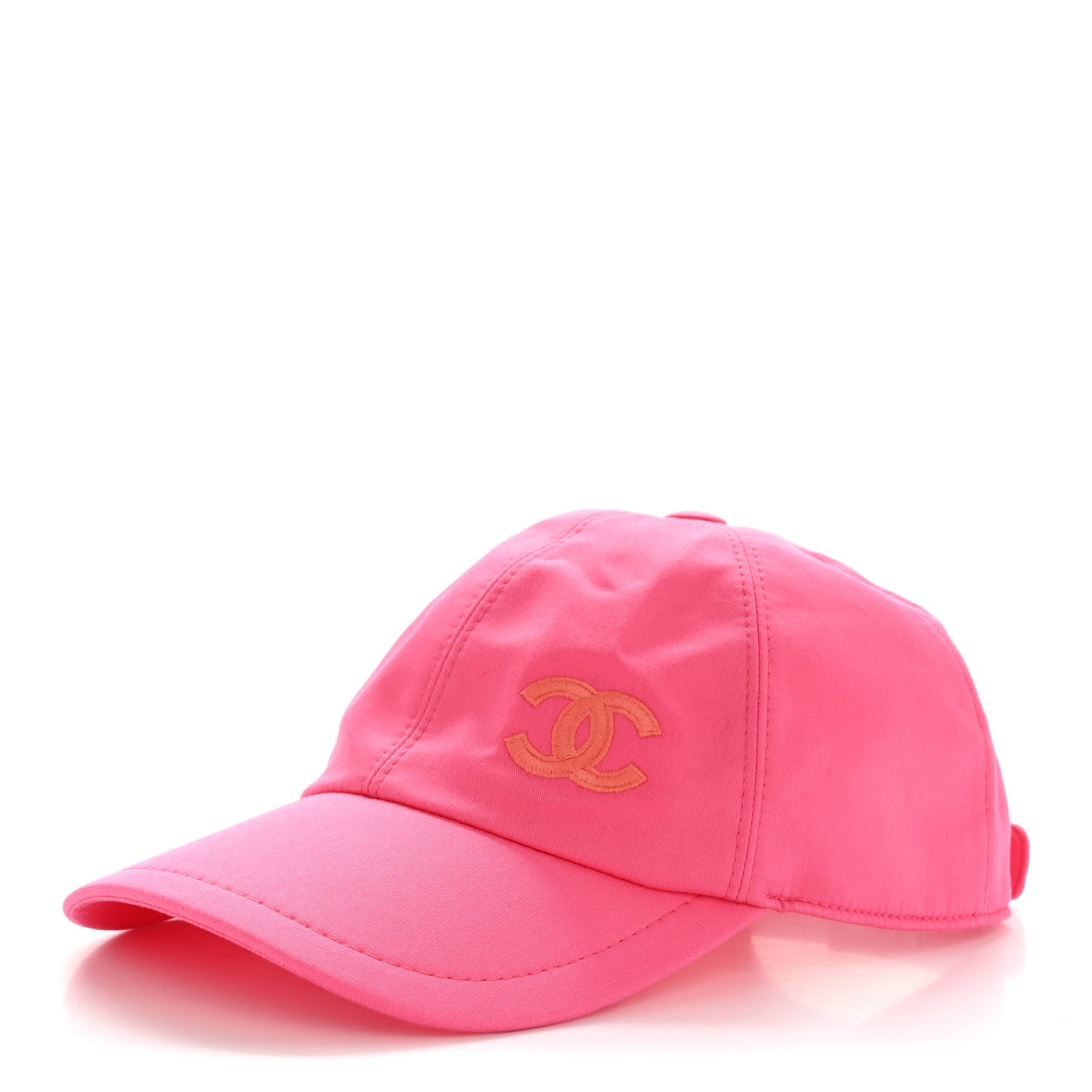 Cotton CC Cap Hat Fuchsia Orange