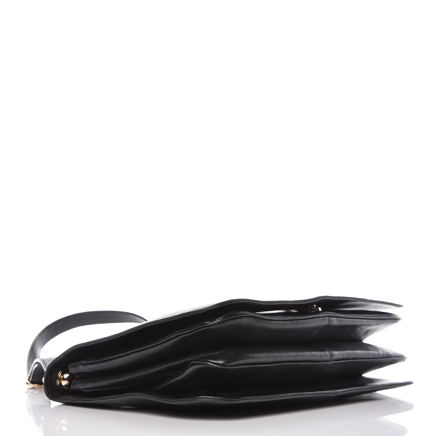 Gucci Calfskin Blondie Shoulder Flap Black 5 of 10