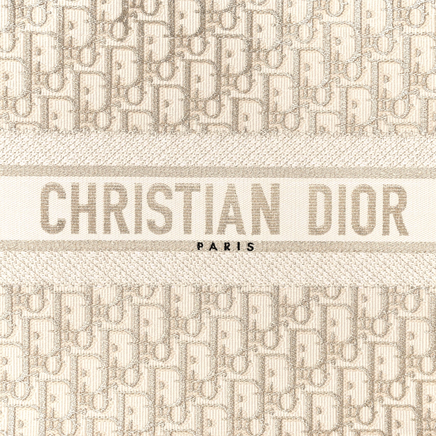 Christian Dior Oblique Medium Book Tote Gold Multicolor 8 of 11