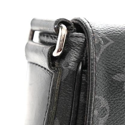 Louis Vuitton Monogram Eclipse District PM Black 11 of 15