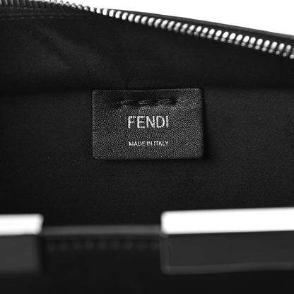 Fendi Vitello Dolce Petite 3jours Tote Black 6 of 9