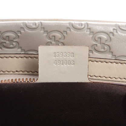 Gucci Guccissima Large Wave Boston Off White 8 of 14