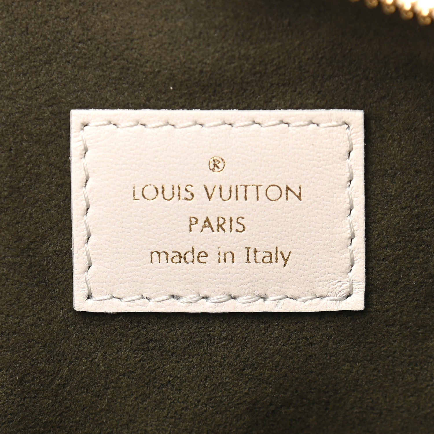 Louis Vuitton Lambskin Embossed Monogram Coussin PM Beige Cream 6 of 9