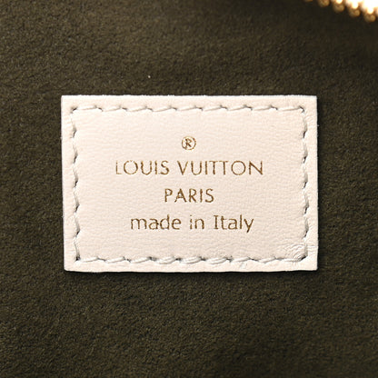 Louis Vuitton Lambskin Embossed Monogram Coussin PM Beige Cream 6 of 9