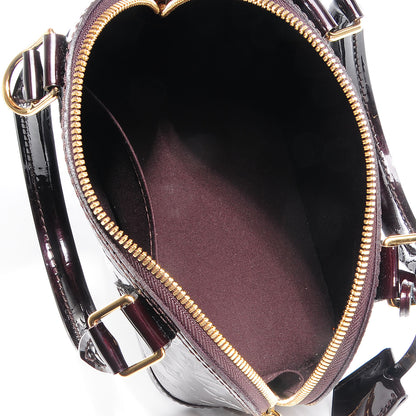 Louis Vuitton Vernis Alma BB Amarante 5 of 8