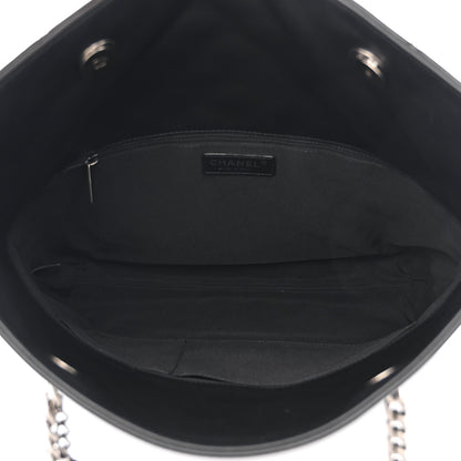 Chanel Lambskin Quilted Urban Delight Tote Black 5 of 10