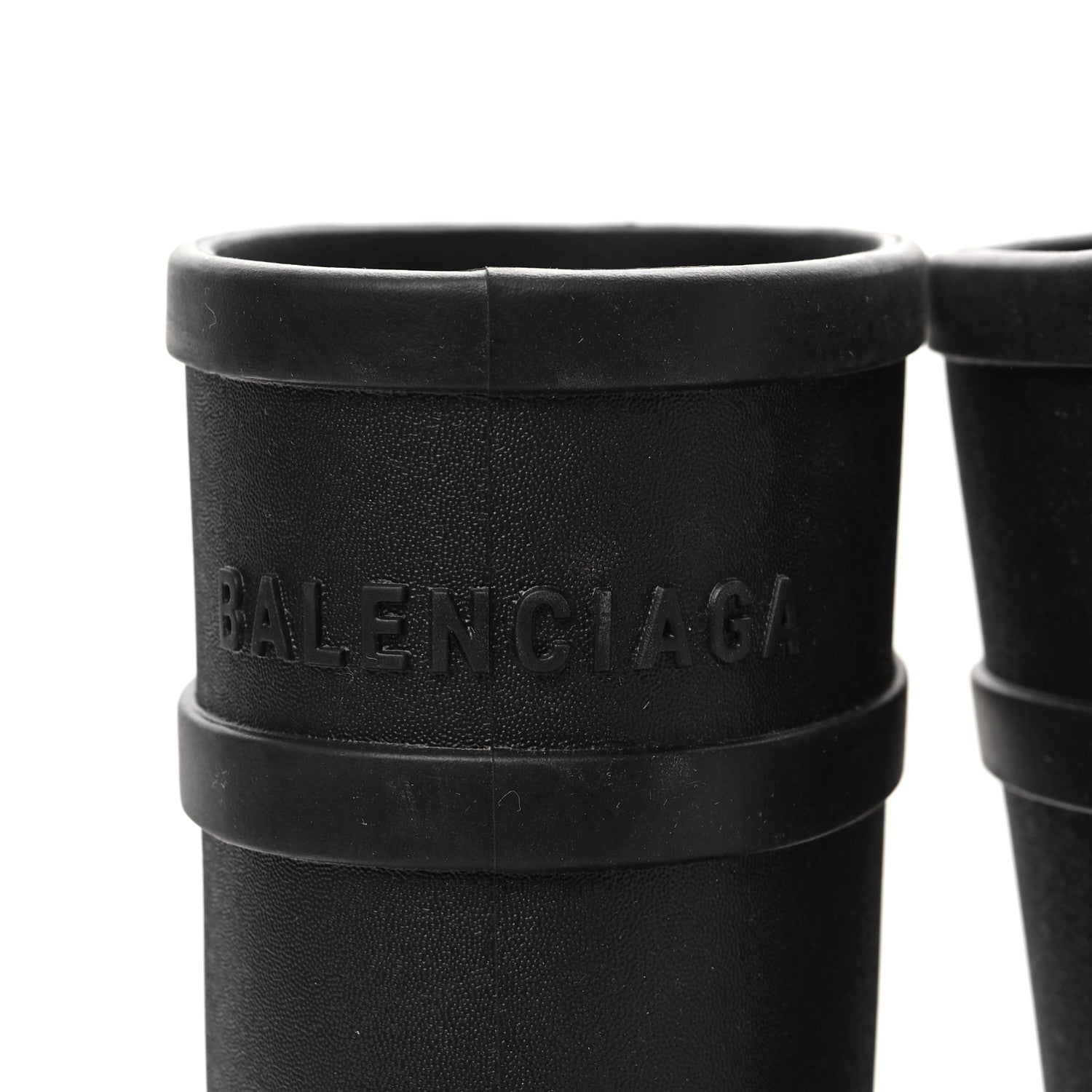Balenciaga X CROCS Rubber Womens Rain Boots 36 Black 8 of 8