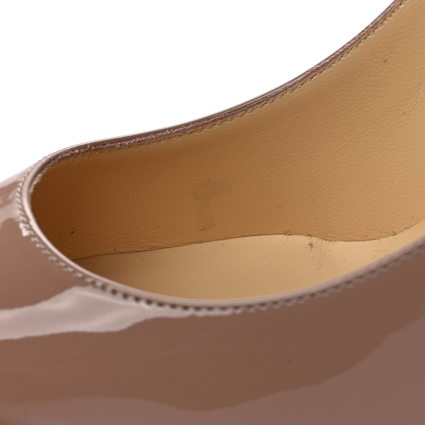 Patent Pigalle Follies 100 Pumps 41.5 Nude