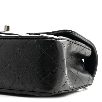 Chanel Lambskin Quilted Mini Rectangular Flap Black 10 of 11