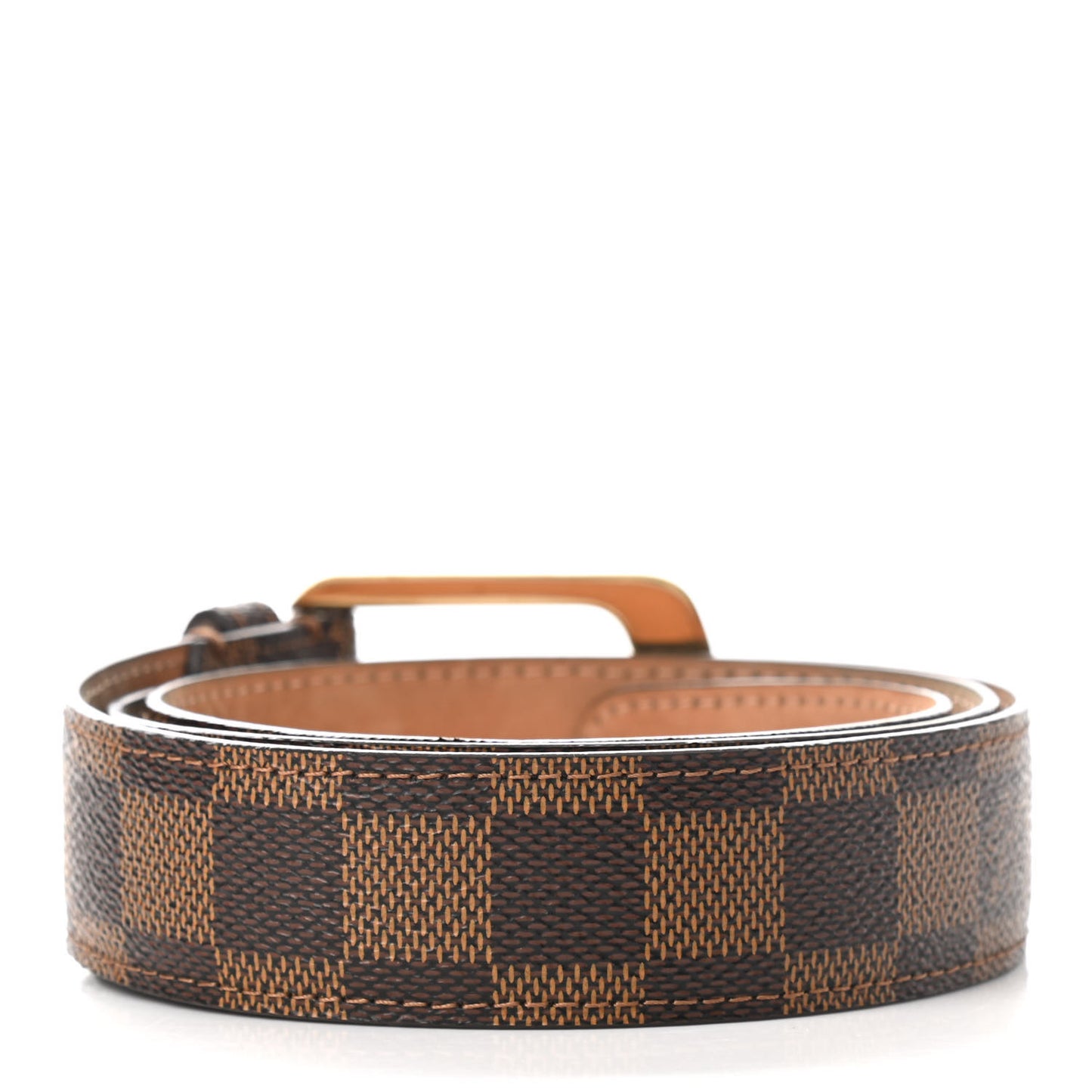 Damier Ebene 30mm Ellipse Belt 85 34