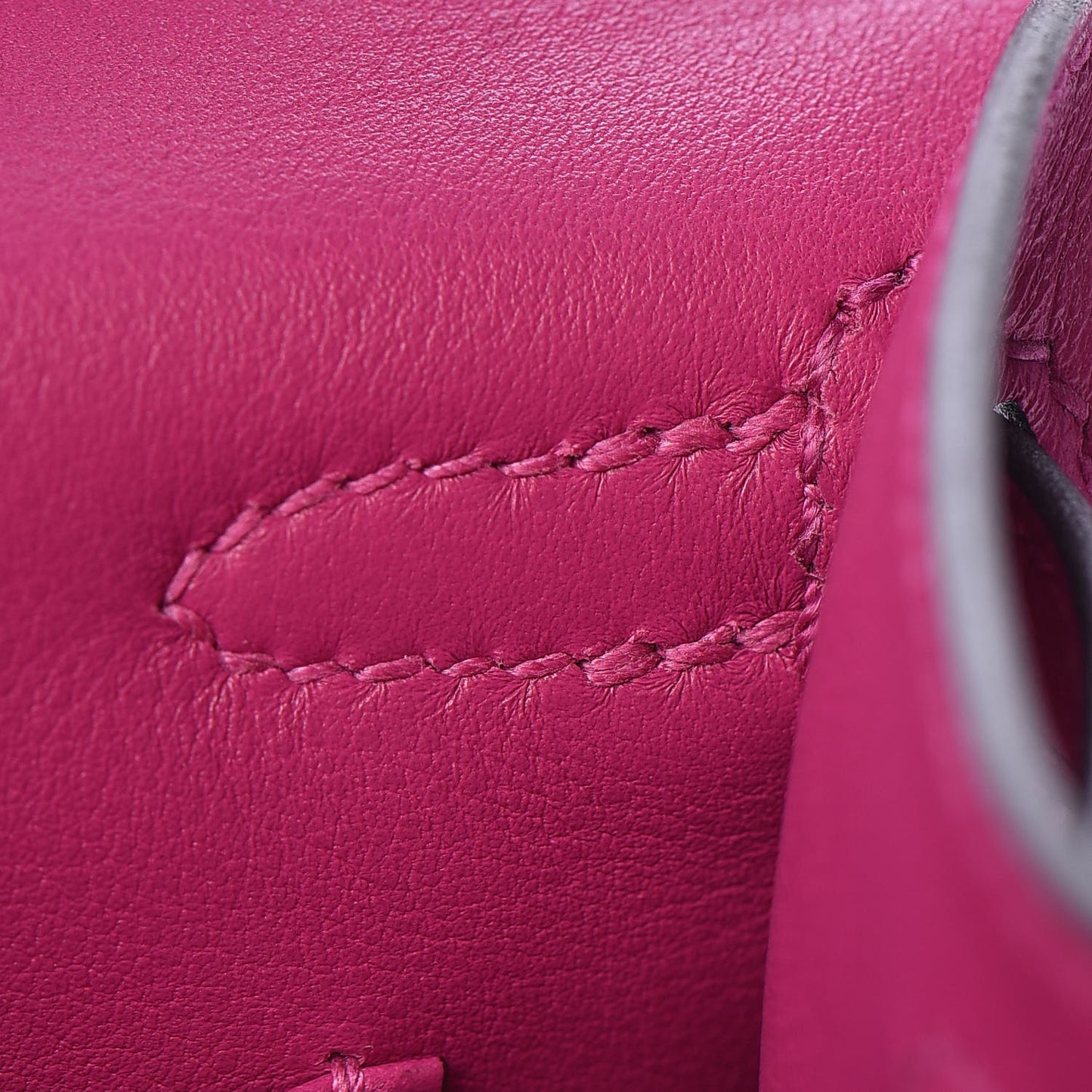 Swift Kelly Pochette Clutch Rose Pourpre