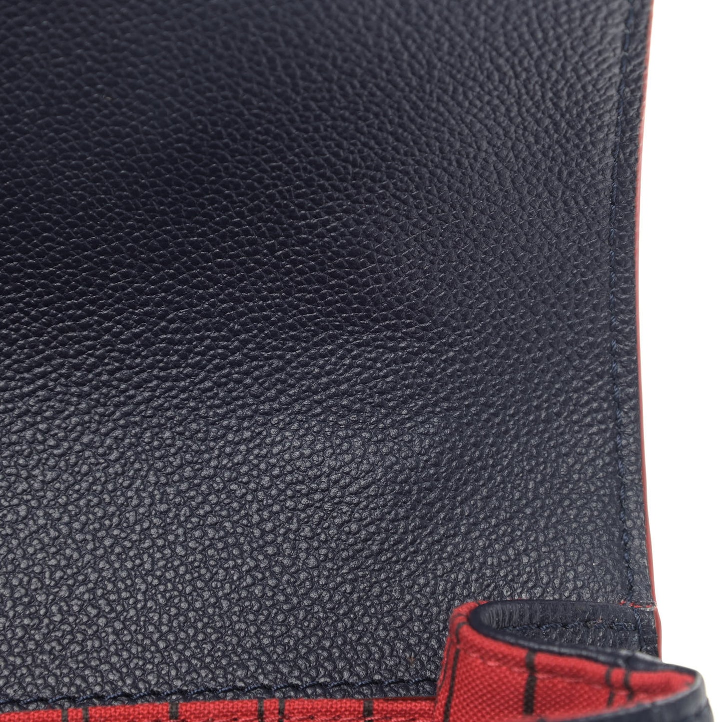 Empreinte Pochette Metis Marine Rouge