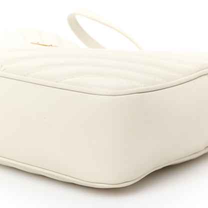 Saint Laurent Calfskin Matelasse Monogram Lou Camera Bag Blanc Vintage 10 of 10