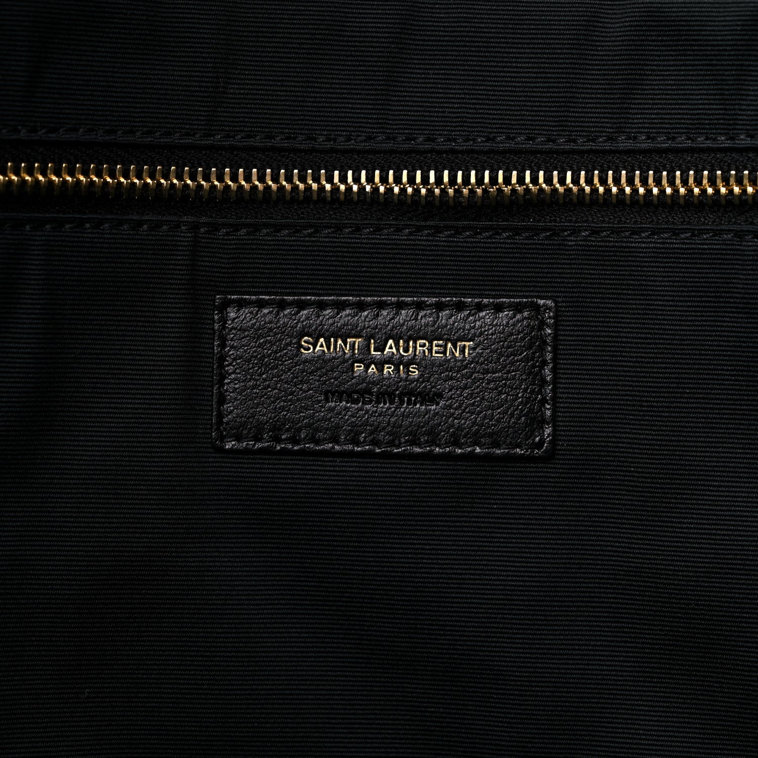Saint Laurent Lambskin Quilted Maxi Icare Shopping Tote Black 7 of 10