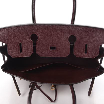 Hermes Togo Birkin 30 Bordeaux 9 of 41