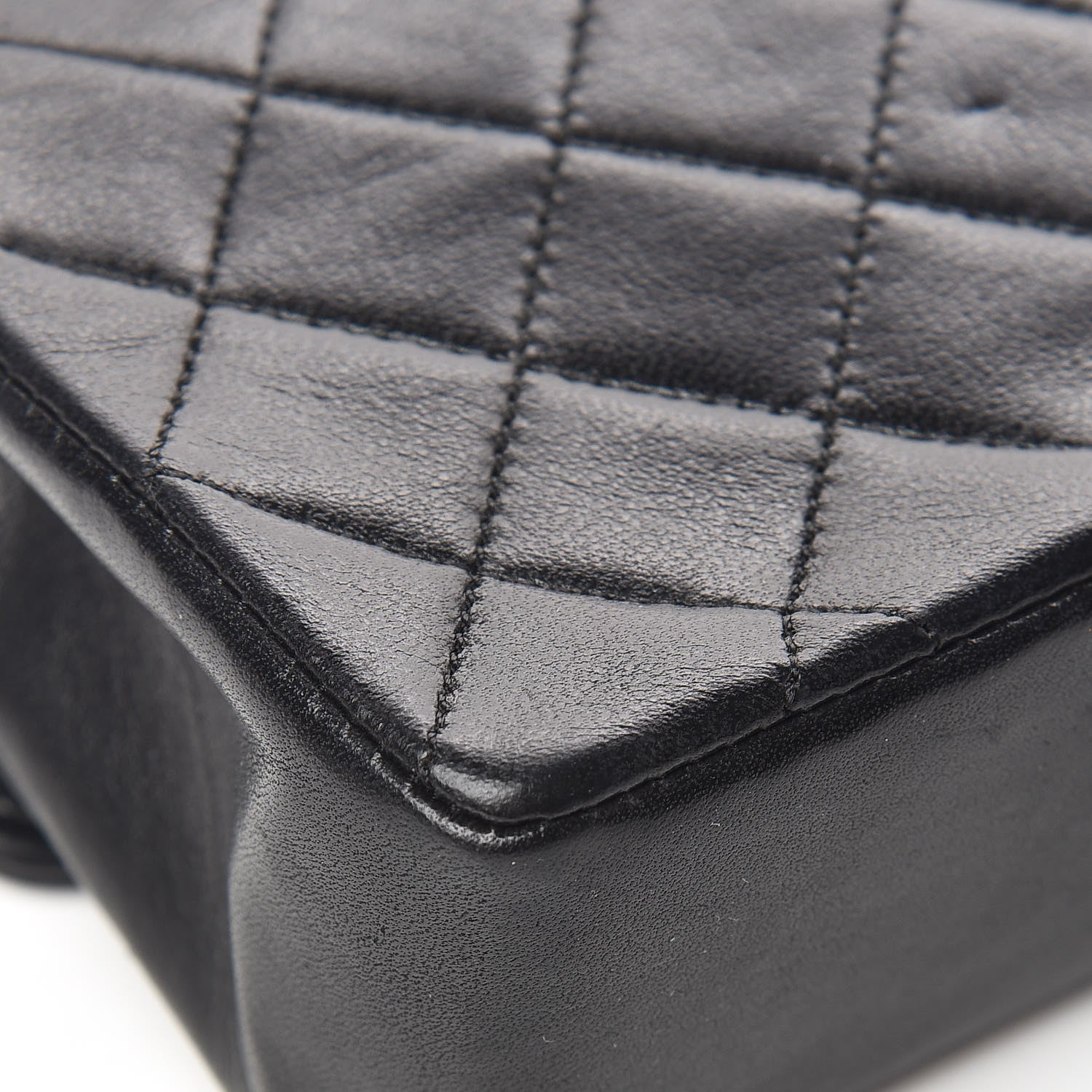 Chanel Lambskin Quilted Extra Mini Flap Black 14 of 17