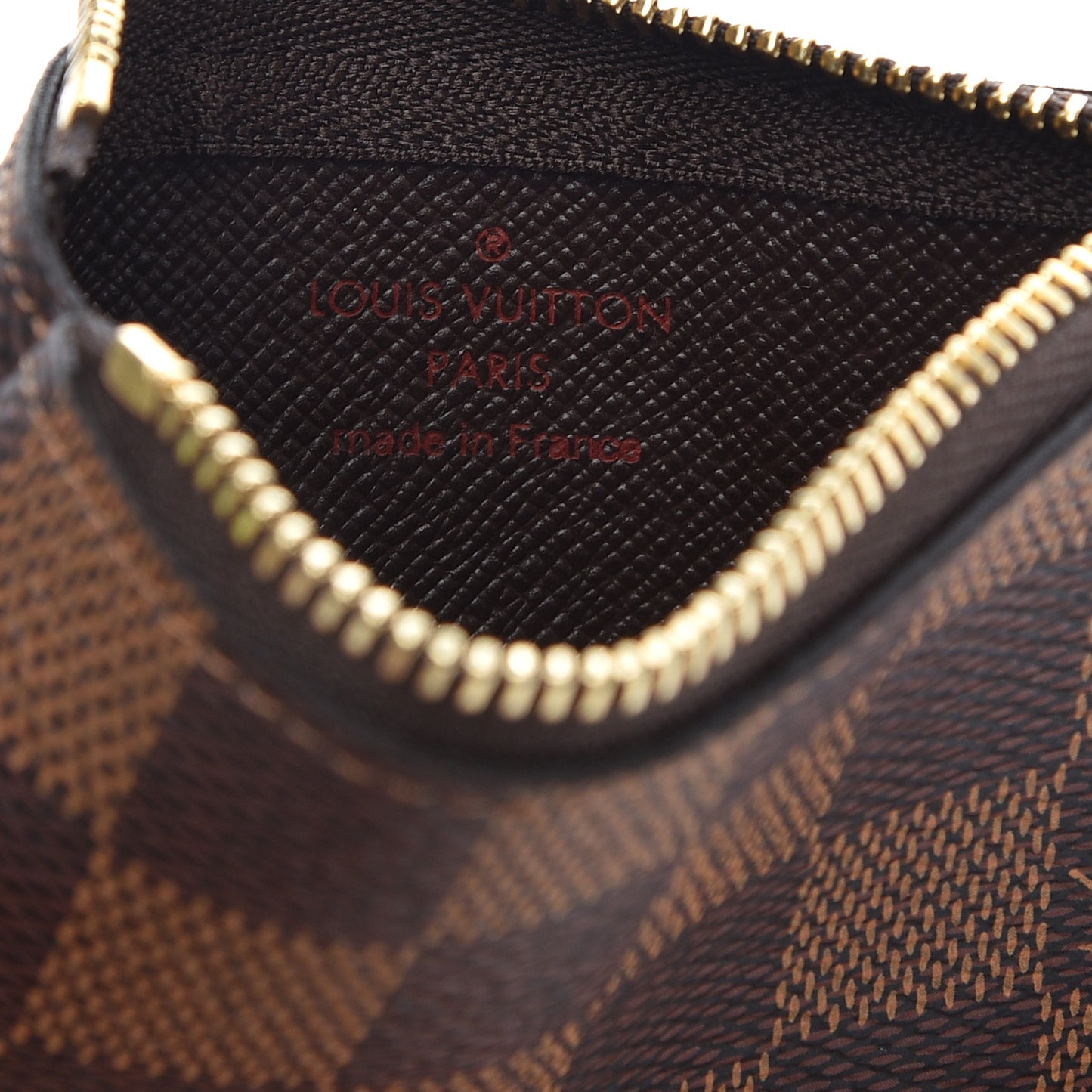 Damier Ebene Key Pouch
