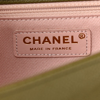 Chanel Caviar Quilted New Medium Boy Flap Khaki 6 of 11