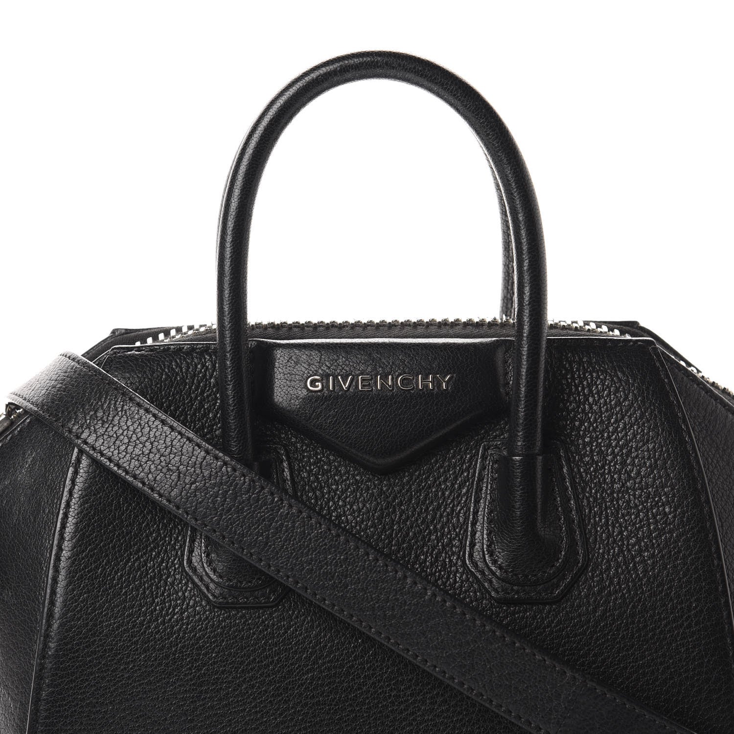 Givenchy Sugar Goatskin Mini Antigona Black 10 of 10