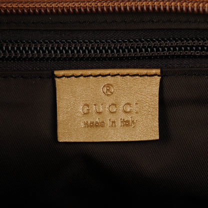 Gucci Crystal Monogram Web Diaper Tote Bronze 6 of 7