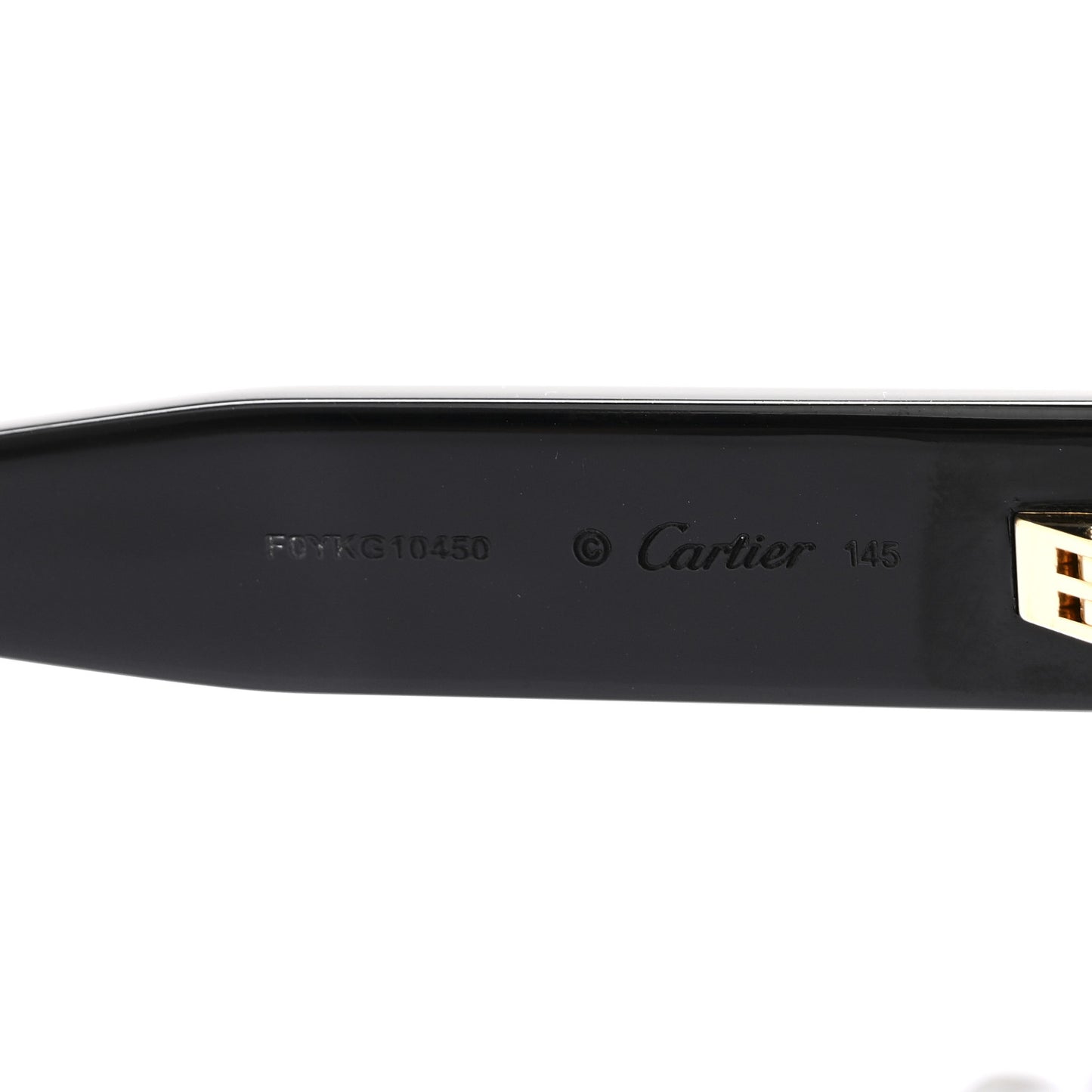 Acetate Panthere De Cartier Sunglasses CT0357S Black