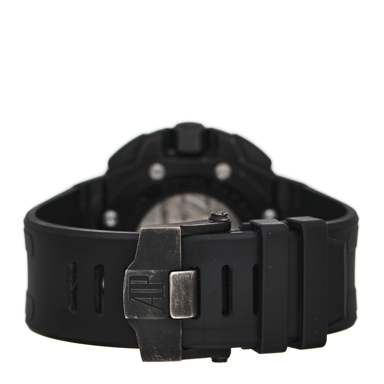 Audemars Piguet Carbon Fiber Rubber 44mm Royal Oak Offshore Chronograph Limited Edition "Alinghi Team" Automatic Watch Black 26062FS.OO.A002CA.01 3 of 5