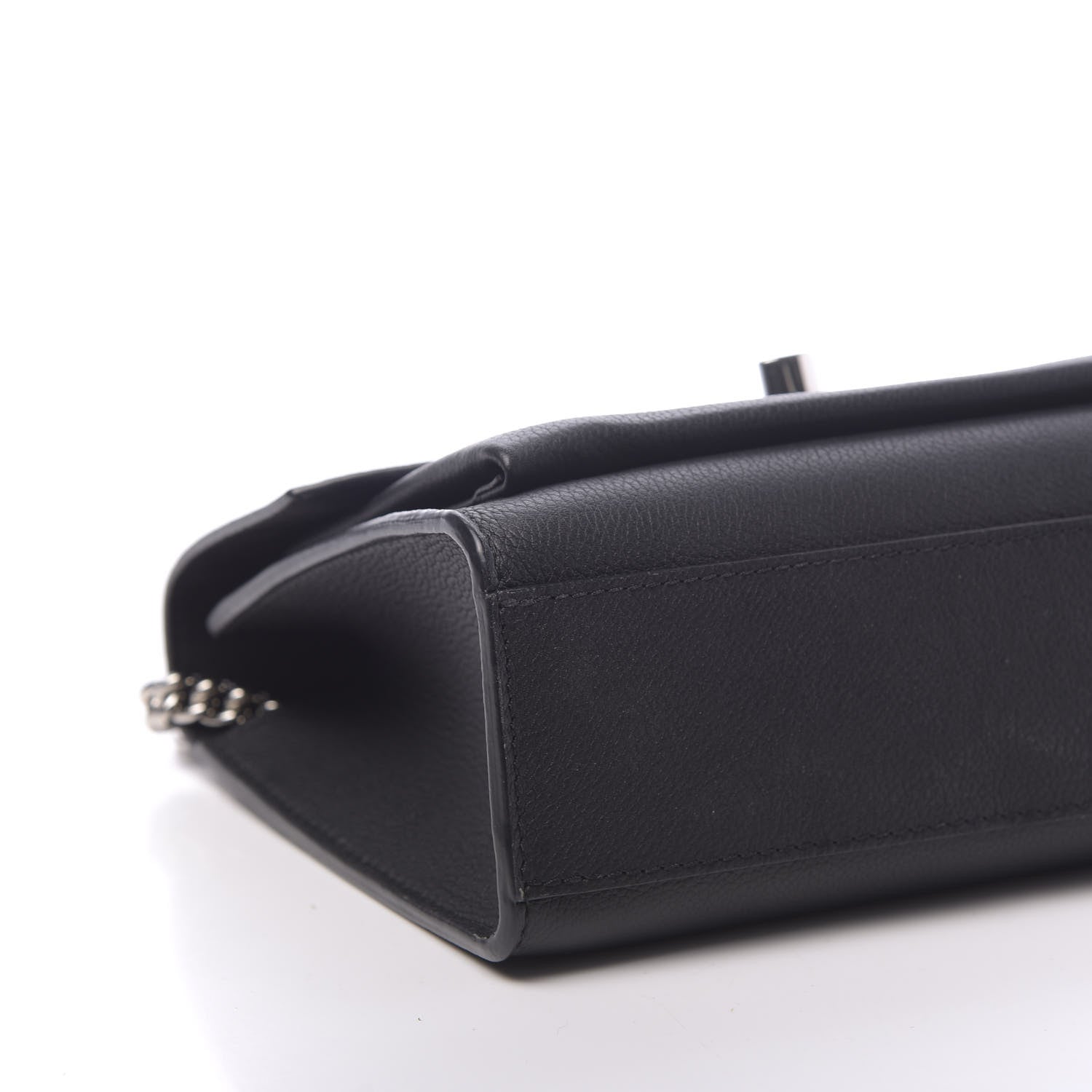 Louis Vuitton Soft Calfskin My Lockme Chain Bag BB Black 7 of 9