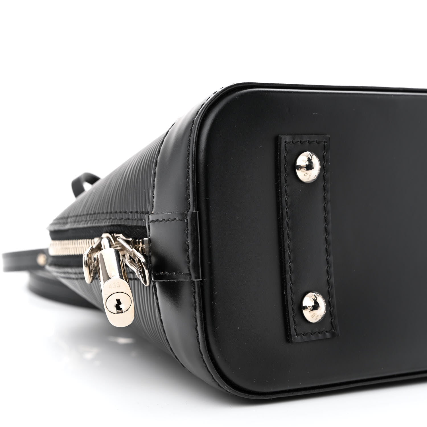 Louis Vuitton Epi Alma BB Black 10 of 12