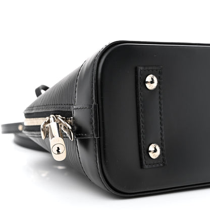 Louis Vuitton Epi Alma BB Black 10 of 12