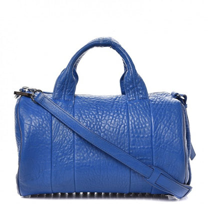 Alexander Wang Pebbled Lambskin Rocco Royal Blue 1 of 6
