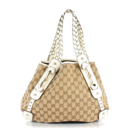 Gucci Monogram Small Pelham Shoulder Bag Off White 1 of 8