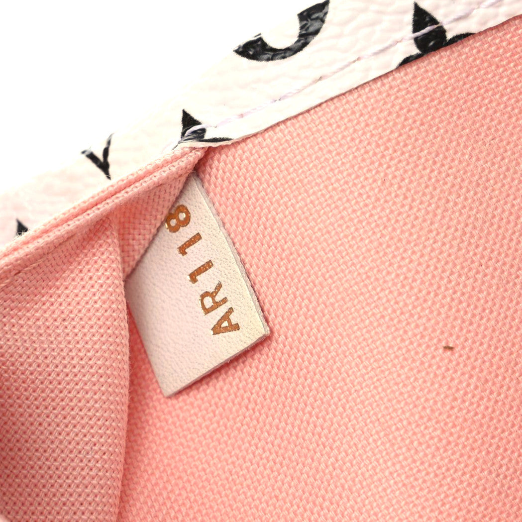 Louis Vuitton Monogram Giant Neverfull MM Rouge 12 of 15