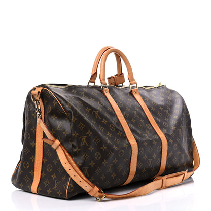Louis Vuitton Monogram Keepall Bandouliere 55 3 of 25