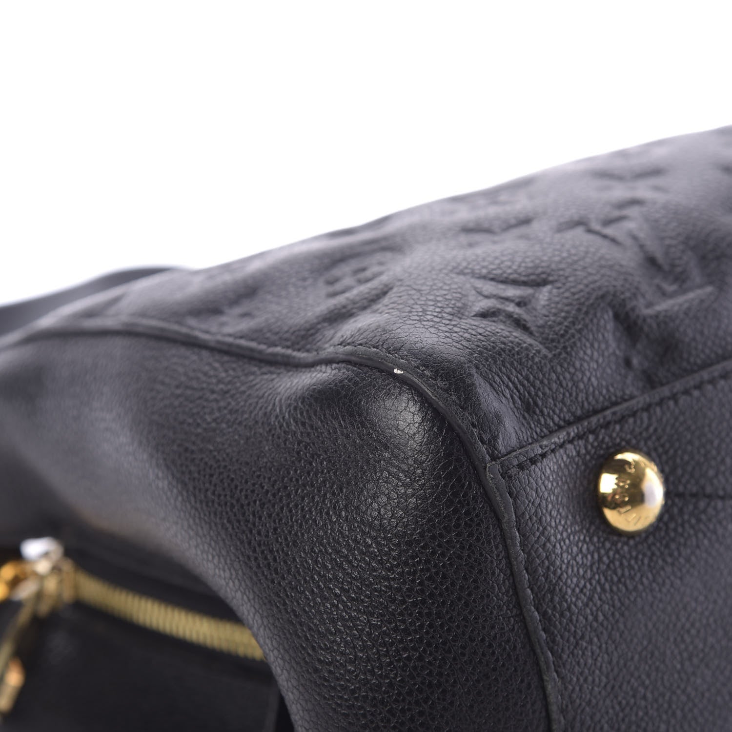 Louis Vuitton Empreinte Montaigne MM Black 7 of 15