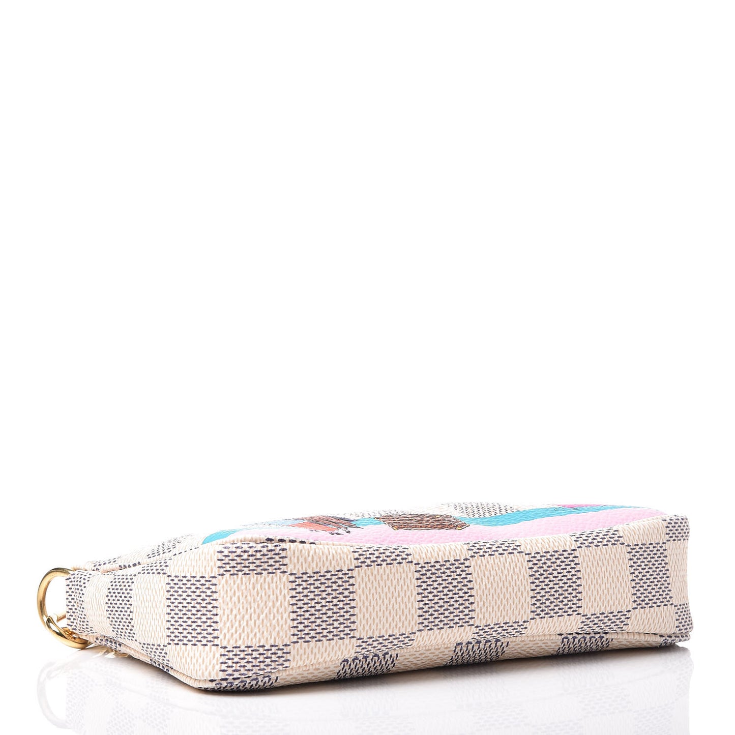 Damier Azur 2016 Christmas Animation Mini Pochette Accessories