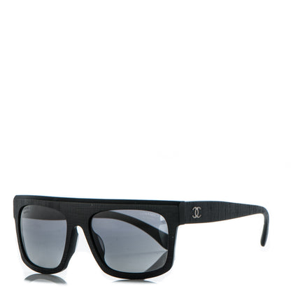 Chanel Polarized CC Sunglasses 5333-A Matte Black 1 of 6