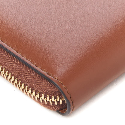 Gucci Plutone Calfskin Logo Zip Around Card Case Cuir 5 of 8