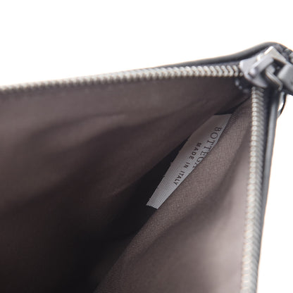 Bottega Veneta Nappa Intrecciato Flat Zip Pouch Nero Black 7 of 9
