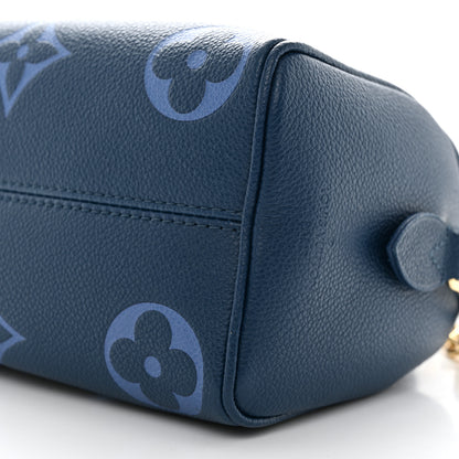 Louis Vuitton Empreinte Monogram Giant Speedy Bandouliere 20 Degrade Blue 9 of 10