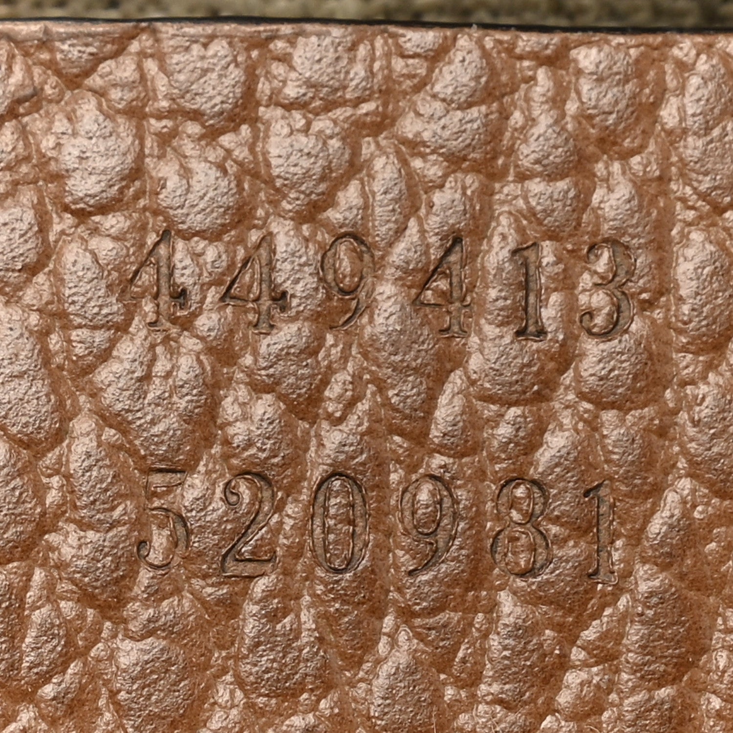 Gucci Monogram Mini Bree Messenger Bag Beige Tabacco 7 of 21