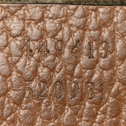 Gucci Monogram Mini Bree Messenger Bag Beige Tabacco 7 of 21
