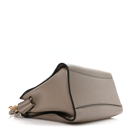 Mulberry Heavy Grain Small Iris Tote Solid Grey 4 of 11