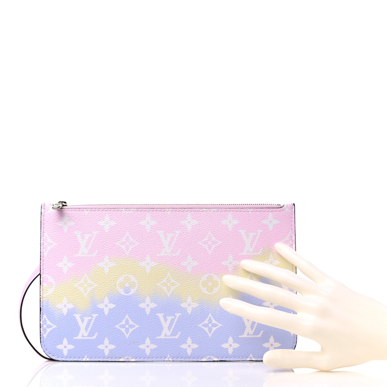 Louis Vuitton Monogram Escale Neverfull MM GM Pochette Pastel 2 of 9