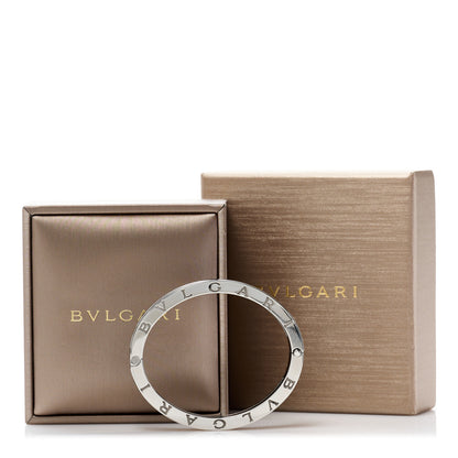 Bulgari 18K Yellow Gold Stainless Steel B.Zero1 Bangle Bracelet M 5 of 5