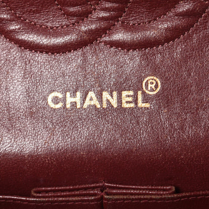 Chanel Lambskin Quilted Medium Double Flap Black 6 of 13