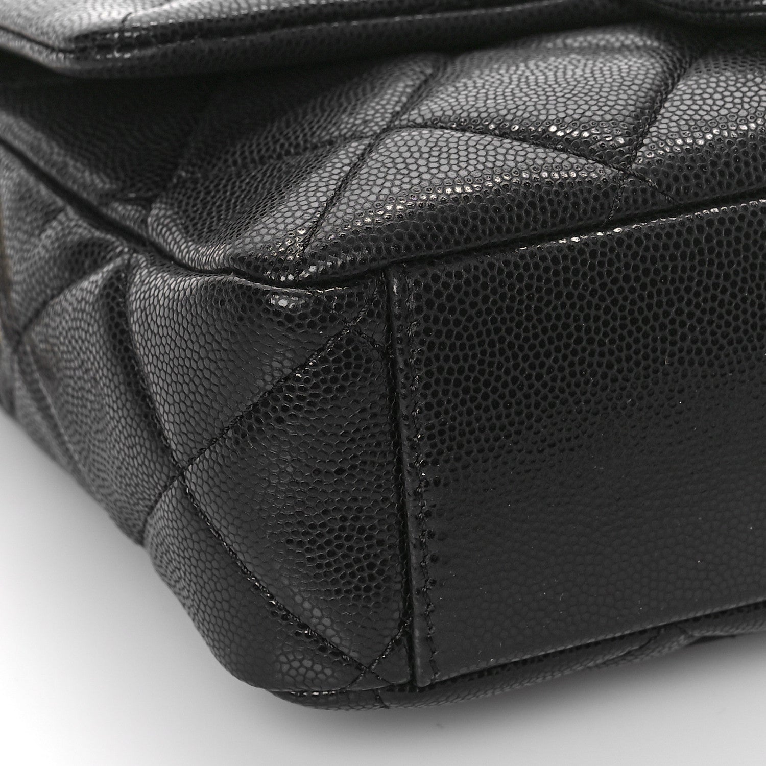 Chanel Caviar Quilted Small Twist Your Buttons Flap Black 8 of 10