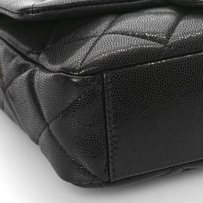 Chanel Caviar Quilted Small Twist Your Buttons Flap Black 8 of 10
